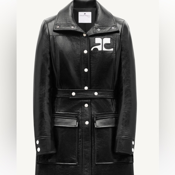 Courreges Jackets & Blazers - Courreges Reedition Vinyl Trench *new* Size 34 Trade 36?